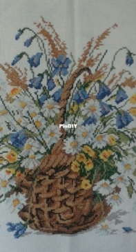 Flowers in a basket