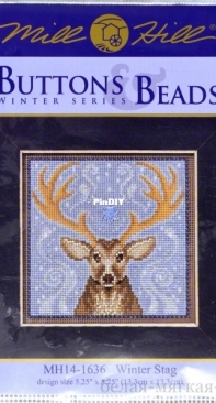 Mill Hill Button & Beads Winter Series MH14-1636 Winter Stag