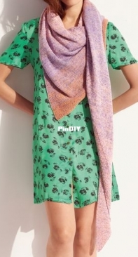 Wolle Rödel-Tuch aus Creative Cotton Dégradé Print-German-Free