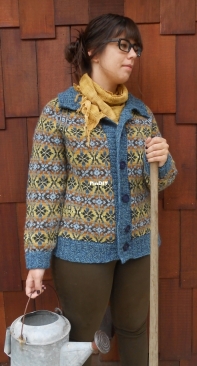 Yellow Island Jacket by Janine Bajus
