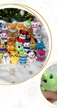 Shu Toys - Aleksandra / Alexsandra Egorova - Advent Calendar Chubbies