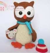 Dione Design - Veronika Maskova  - Owl Helga - English- German