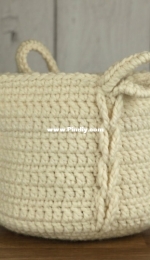 Knit and Crochet Ever After - Deja Joy - Entwined Basket