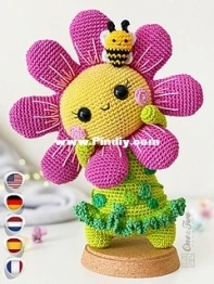 One and Two Company - Carolina Guzman - Bloom the Flower Amigurumi