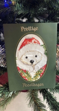 xmas card polar bear 2