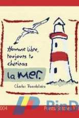 Lili points A004 - Homme libre, toujours tu chériras la mer