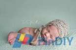 Crochet by Jennifer-Jennifer Dougherty-Vivian Baby Bonnet