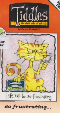 Heritage Crafts - Cats Rule CRFR953 Tiddles - So Frustrating by Peter Underhill