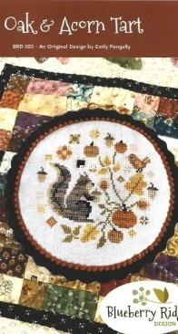 Blueberry Ridge Design - Oak & Acorn Tart by Emily Pengelly