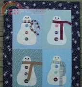 snowman quilt