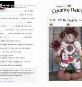 Deenas Country Hearth #180 My Raggedy Friend