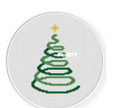 Daily Cross Stitch -Springy Xmas Tree