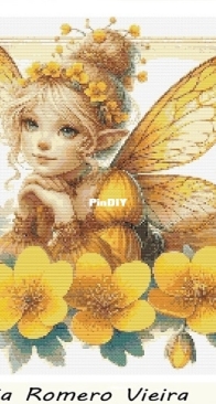 Yellow Fairy N.2 by Silvia Romero Vieira - Free