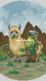 Cthulhu and the Llama by Alisa Okneas