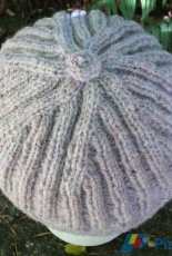 IrishKnitCat Designs-Wonderful Winter WickerWork Cap by Jane Irish Nelson