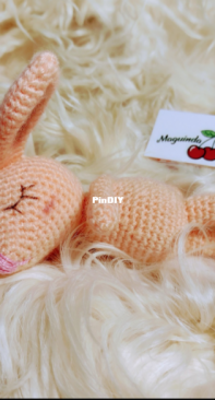 my design - sleepy rabbit