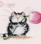 Heritage StitchCraft - Margaret Sherry Collection MSCP664 Cul-Purr-It