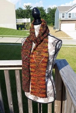 The Window Scarf by Krista Lahner-Free