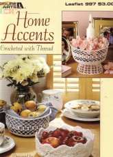 Leisure Arts - Wayne Bright - 997 Home Accents Crocheted with Thread