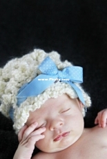 Sunset Crochet and Quilt - Bonnie Potter - Little Bo Peep Bubbles Hat