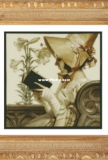 Dina Stitch - A Lady With a Book - Free