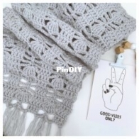 Gek op Haken - Crochetlife - Martine de Regt - Good Vibes Only Scarf - Good Vibes Only Sjaal - Dutch