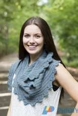KT and the Squid - Katy Petersen - Willapa Shawl