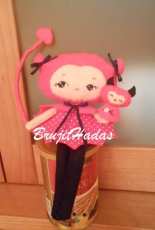 Muñeca de fieltro Devil