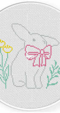 Daily Cross Stitch - Pretty Bunny