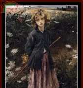 Cross Stitch Collectibles BL-01 - Young Girl