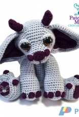 Patchwork Moose - Kate E Hancock -  Merlin the Gargoyle