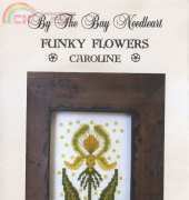 By The Bay Needleart Funky Flowers Caroline