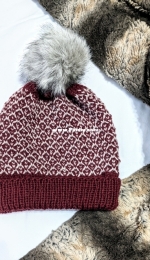 Vintage Peppermint Hat by Lindsey Faciane-Free
