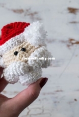 Sewrella - Ashleigh- Santa Ornament - Free