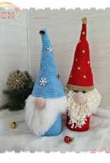 Svetik Myau - Gnome bottle of champagne decor - Russian - Free