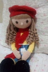 Doll whif jeans