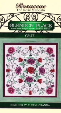 Glendon Place GP-271 - Rosaceae The Rose Mandala