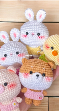 Threaded Dream Pattern - Dang - BigHead Dolls