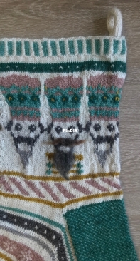 Nutcracker Christmas Stocking by Jessika Zontini-Free