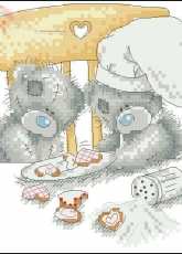 Tatty Teddy Straight from the Heart from The World of Cross Stitching TWOCS 137 XSD