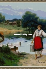 Lilia Gladysheva - At the riverside