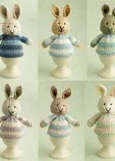 Bunny Egg Cosy by Julie Williams - Little Cotton Rabbits