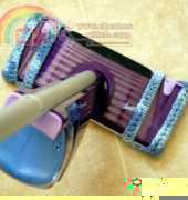 Inner Child Crochet - Melissa Mall - Mary Jane Mop Cover