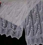 Estonian Lily of the Valley Scarf by Helene Wallin
