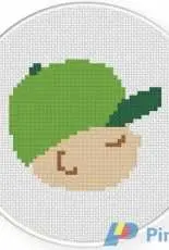 Daily Cross Stitch - Boy Cap