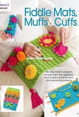 Annies Crochet 871736 - Fiddle Mats Muffs and Cuffs