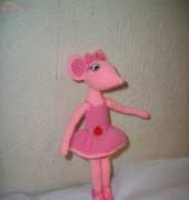 Maggy Amigurumis - Angelina Ballerina - Spanish - Free