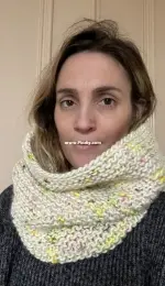 Slouchy cowl by Luisa Williams-Free