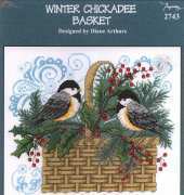 Imaginating - 2743 - Winter Chickadee Basket in XSD