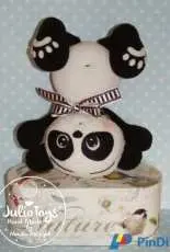 Julisiowo - Julio Toys - Monika Miszczuk - Panda Teddy Bear - Spanish Translated